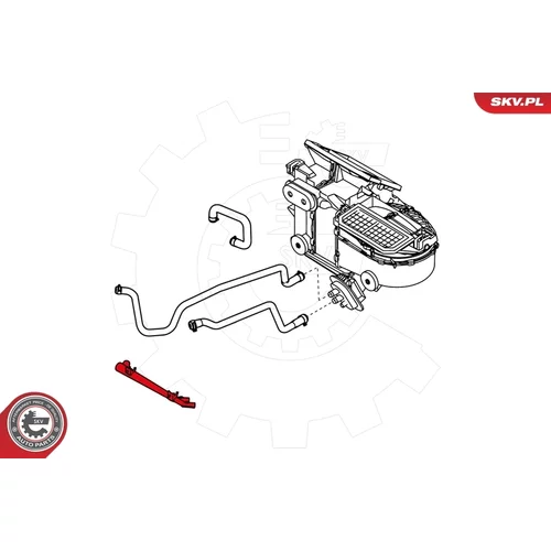 Hadica chladenia ESEN SKV 24SKV286 - obr. 3