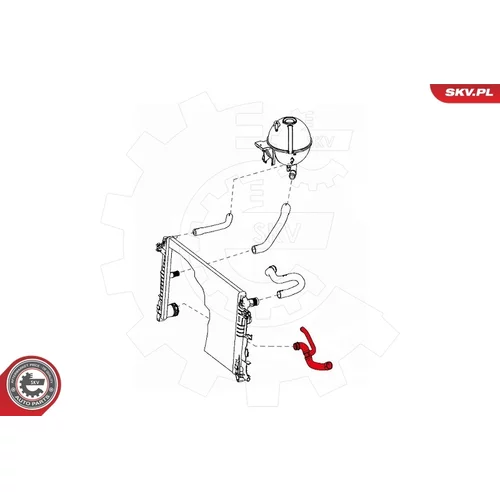 Hadica chladenia ESEN SKV 24SKV304 - obr. 3