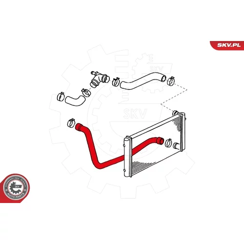 Hadica chladenia ESEN SKV 24SKV317