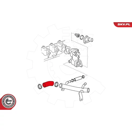 Hadica chladenia ESEN SKV 24SKV332 - obr. 3