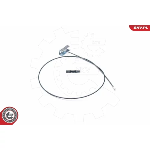 Ťažné lanko parkovacej brzdy ESEN SKV 26SKV259 - obr. 1