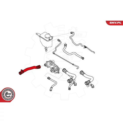 Hadica chladenia ESEN SKV 43SKV719 - obr. 3