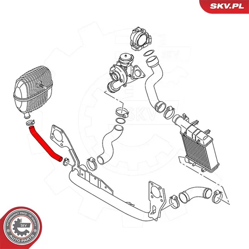 Hadica plniaceho vzduchu ESEN SKV 43SKV454 - obr. 3