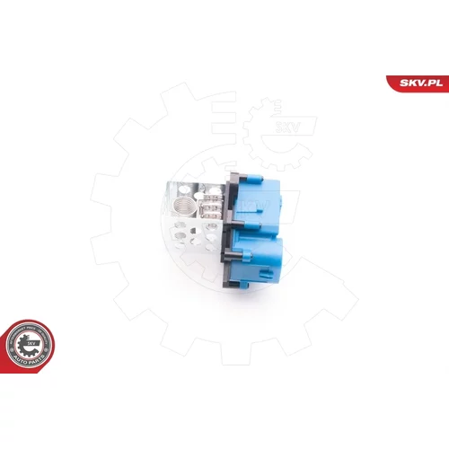 Odpor vnútorného ventilátora 94SKV010 (ESEN SKV) - obr. 1