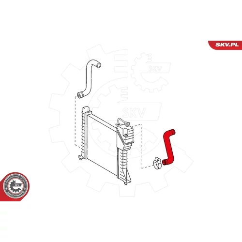 Hadica chladenia ESEN SKV 24SKV343
