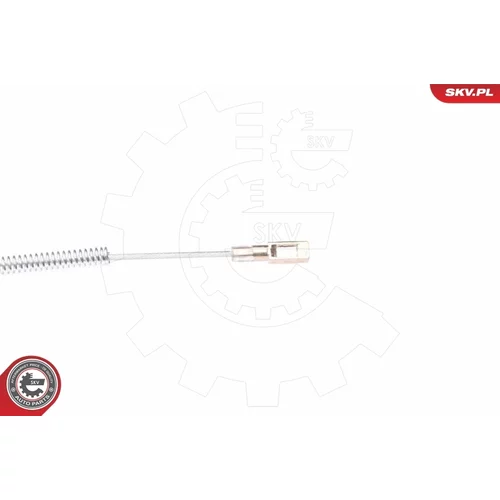 Ťažné lanko parkovacej brzdy ESEN SKV 25SKV503 - obr. 3