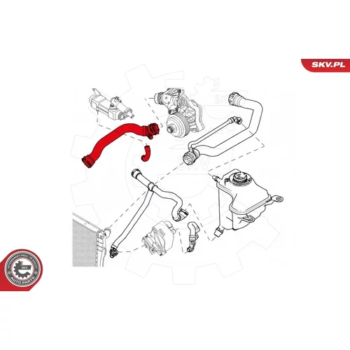 Hadica chladenia ESEN SKV 43SKV702 - obr. 3