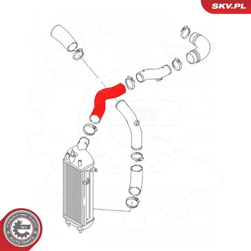 Hadica plniaceho vzduchu ESEN SKV 54SKV090 - obr. 3