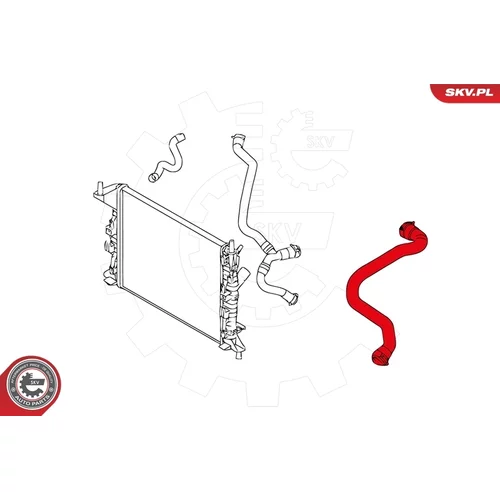 Hadica chladenia ESEN SKV 24SKV230 - obr. 3