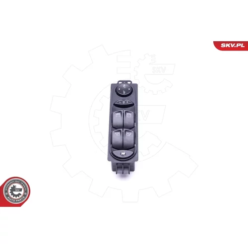 Spínač elektrického otvárania okien ESEN SKV 37SKV063 - obr. 1