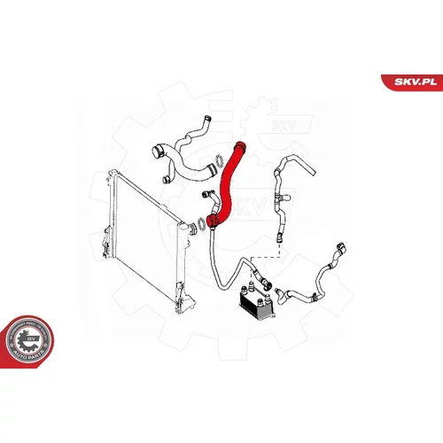 Hadica chladenia ESEN SKV 43SKV735 - obr. 3