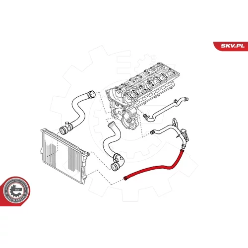 Hadica chladenia ESEN SKV 24SKV203 - obr. 2