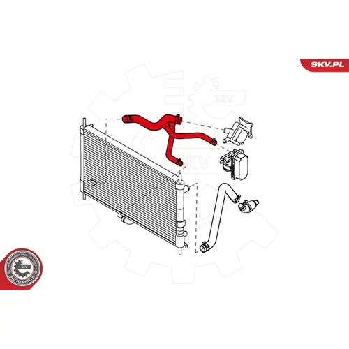 Hadica chladenia ESEN SKV 24SKV338