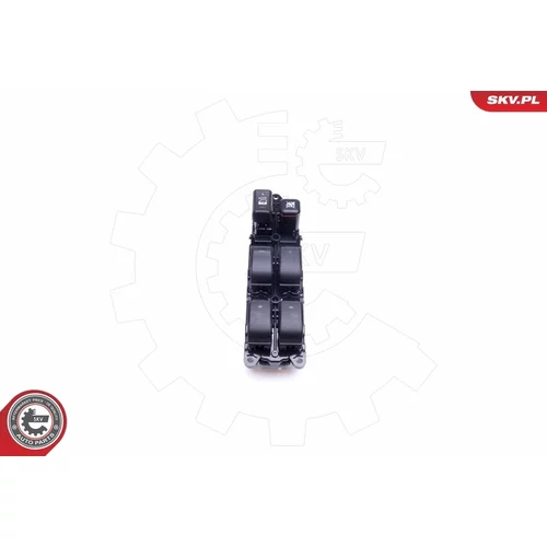 Spínač elektrického otvárania okien ESEN SKV 37SKV136 - obr. 1