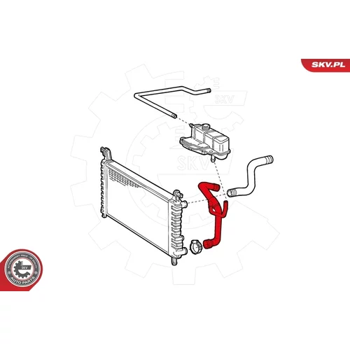 Hadica chladenia ESEN SKV 24SKV229 - obr. 4