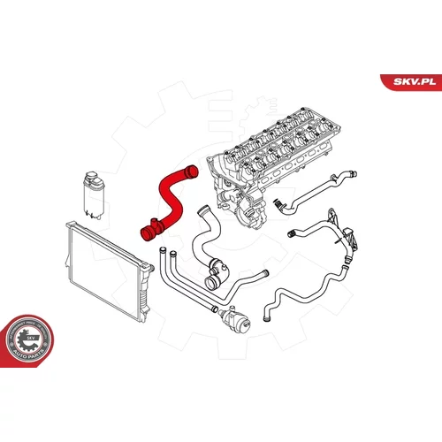 Hadica chladenia ESEN SKV 24SKV239 - obr. 3