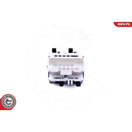 Spínač elektrického otvárania okien ESEN SKV 37SKV384 - obr. 2