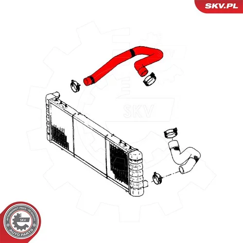 Potrubie chladiacej kvapaliny ESEN SKV 43SKV613 - obr. 3