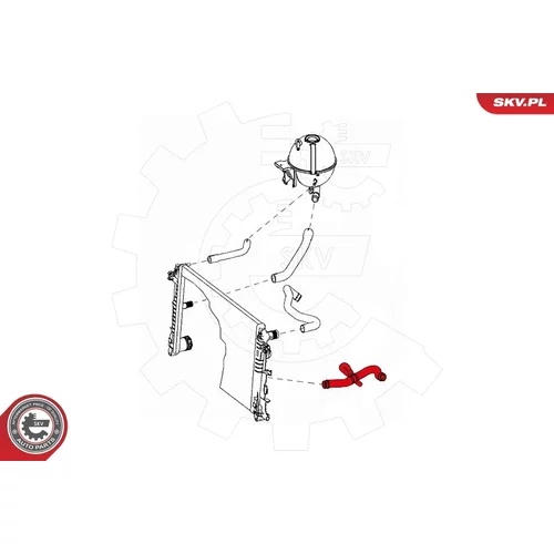 Hadica chladenia ESEN SKV 43SKV865 - obr. 3