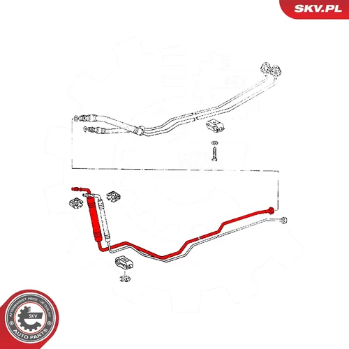 Vysoko/nízkotlakové vedenie klimatizácie ESEN SKV 54SKV721 - obr. 3