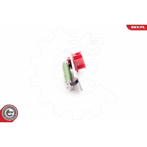 Odpor vnútorného ventilátora ESEN SKV 94SKV024 - obr. 2