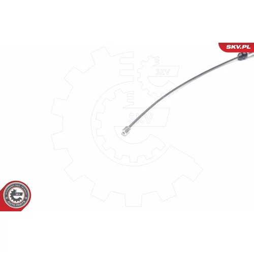 Ťažné lanko parkovacej brzdy ESEN SKV 25SKV374 - obr. 2
