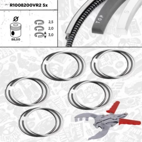 Sada piestnych krúžkov ET ENGINETEAM R1008200VR2