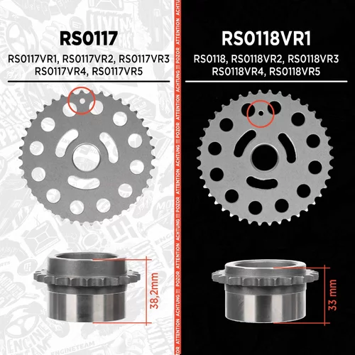 Sada rozvodovej reťaze ET ENGINETEAM RS0118VR1 - obr. 9