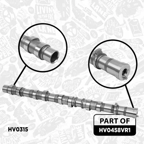 Sada vačkového hriadeľa ET ENGINETEAM HV0458VR1 - obr. 4