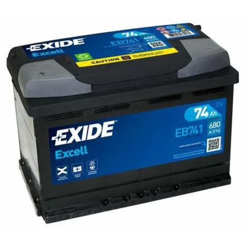 Štartovacia batéria EB741 /EXIDE/