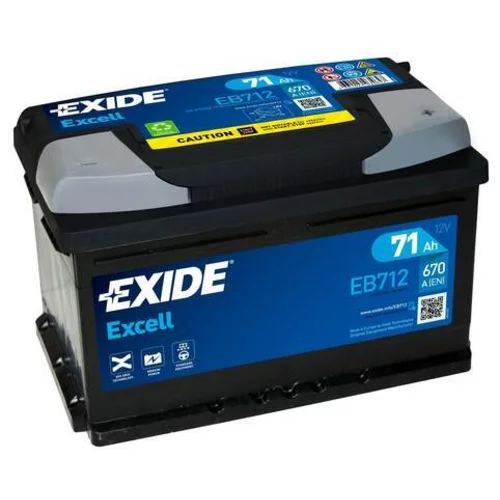 Štartovacia batéria EB712 /EXIDE/