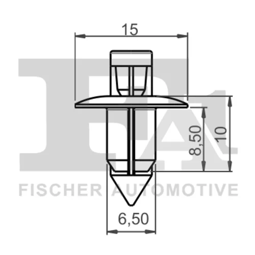 Rozperný nit FA1 76-30004.5 - obr. 1