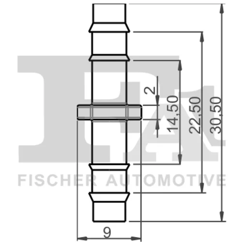 Adaptér, hadicová spojka FA1 33-60010.5 - obr. 1