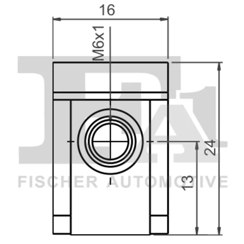 Plechova matica FA1 99-30037.10 - obr. 1