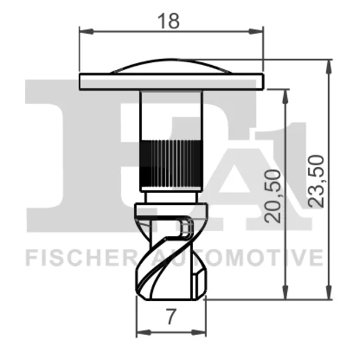 Motor-/Spodny ochranny kryt FA1 11-40088.5 - obr. 1