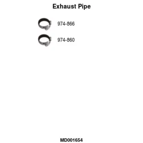 Výfukové potrubie FA1 MD001654