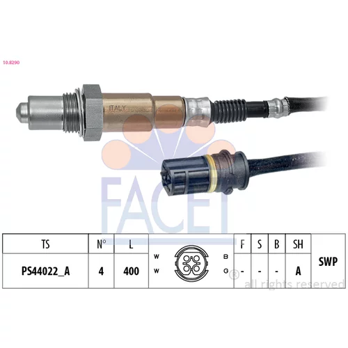 Lambda sonda FACET 10.8290