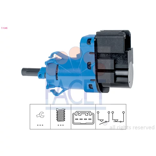Spínač brzdových svetiel FACET 7.1245