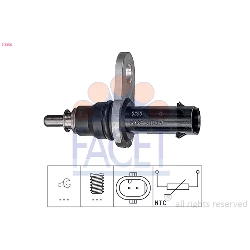 Snímač teploty oleja FACET 7.3356