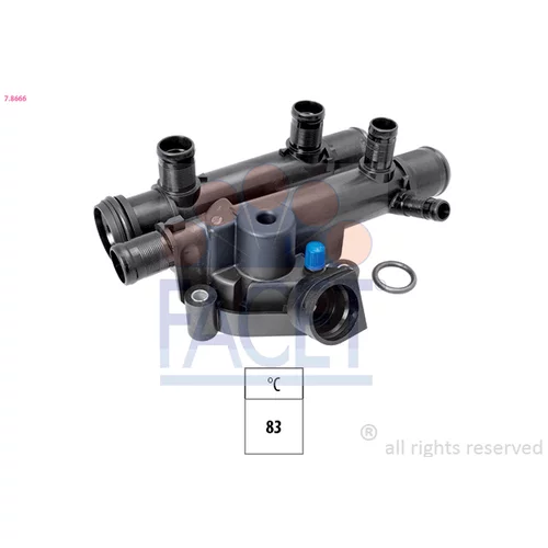 Termostat chladenia FACET 7.8666