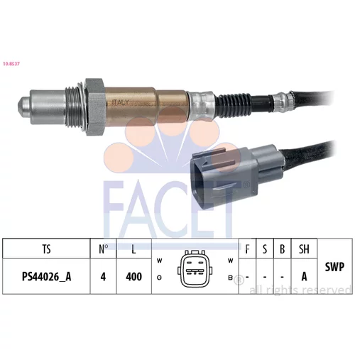 Lambda sonda FACET 10.8537