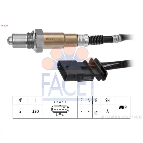 Lambda sonda FACET 10.8567