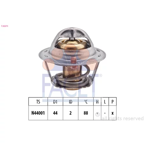 Termostat chladenia FACET 7.8227S