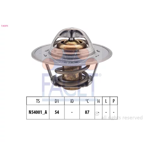 Termostat chladenia FACET 7.8547S