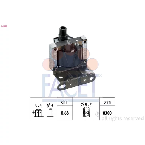 Zapaľovacia cievka FACET 9.6009