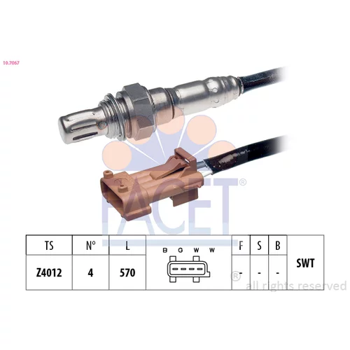 Lambda sonda FACET 10.7067