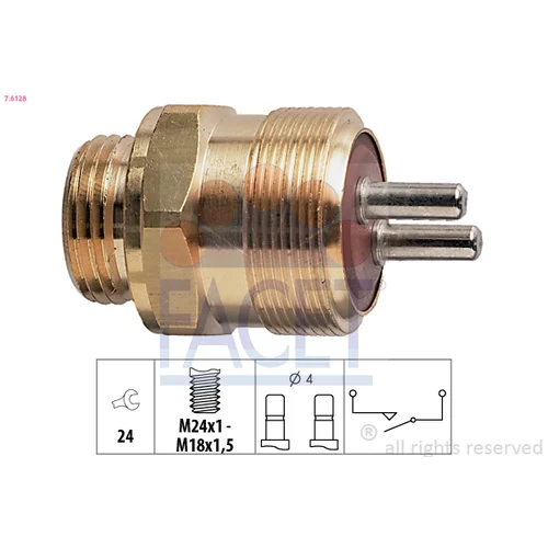 Spínač cúvacích svetiel FACET 7.6128