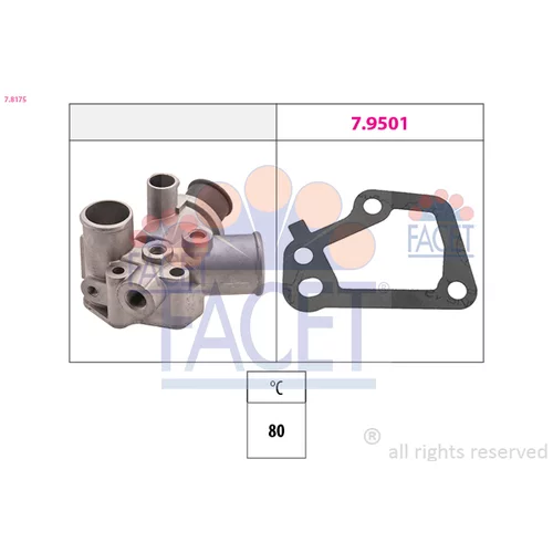 Termostat chladenia FACET 7.8175