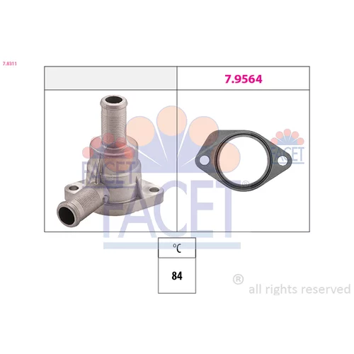 Termostat chladenia FACET 7.8311