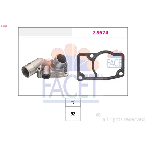 Termostat chladenia FACET 7.8832